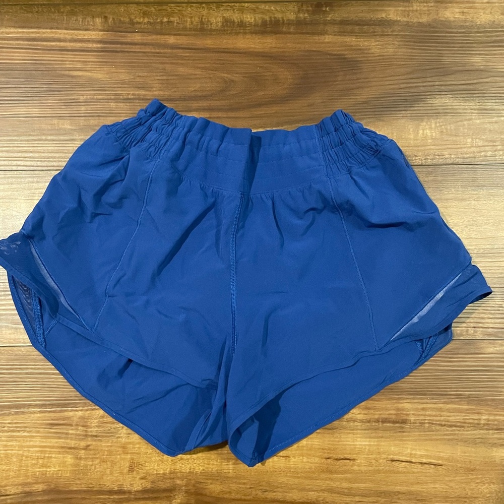Symphony Blue High Rise 2.5 Lululemon Hotty Hots